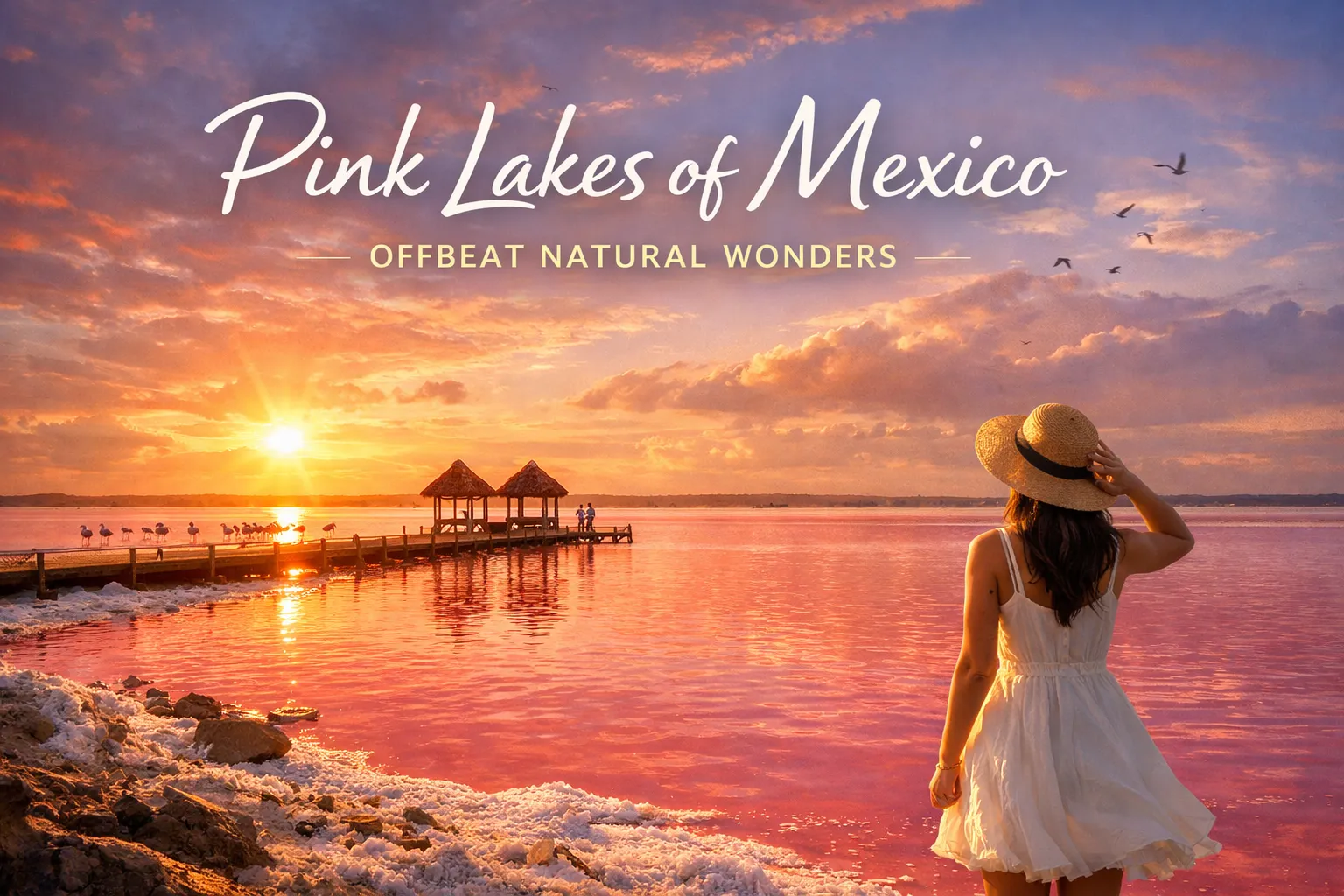 Pink Lakes Mexico: Offbeat Natural Wonders