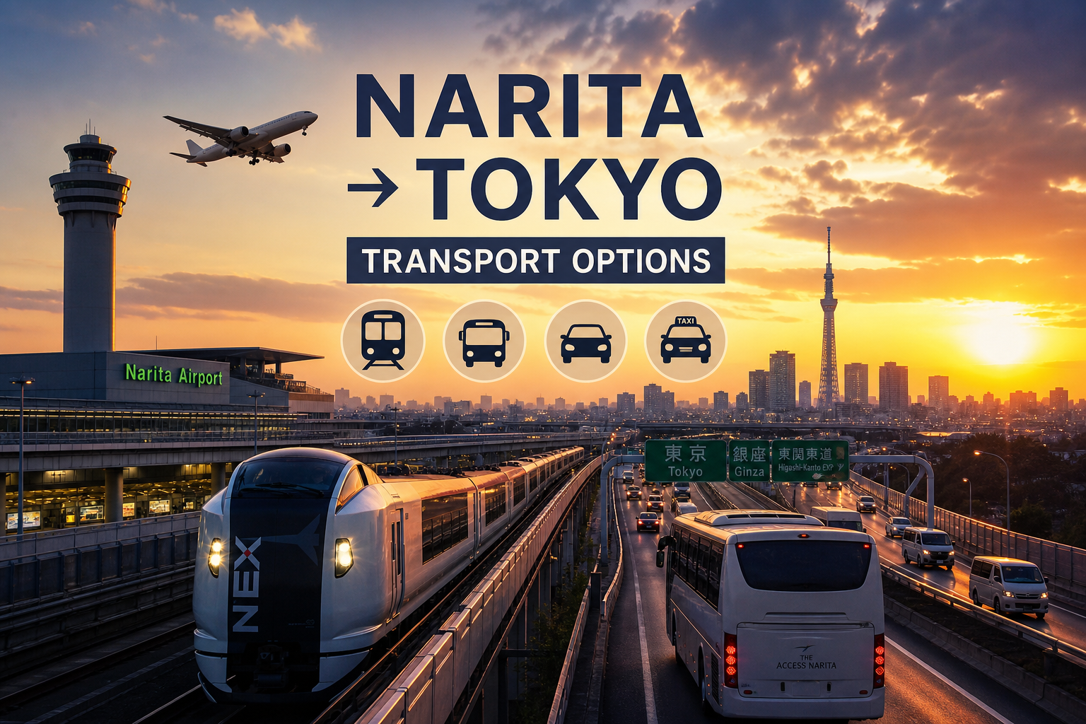 Narita Airport to Tokyo: Every Transport Option Compared
