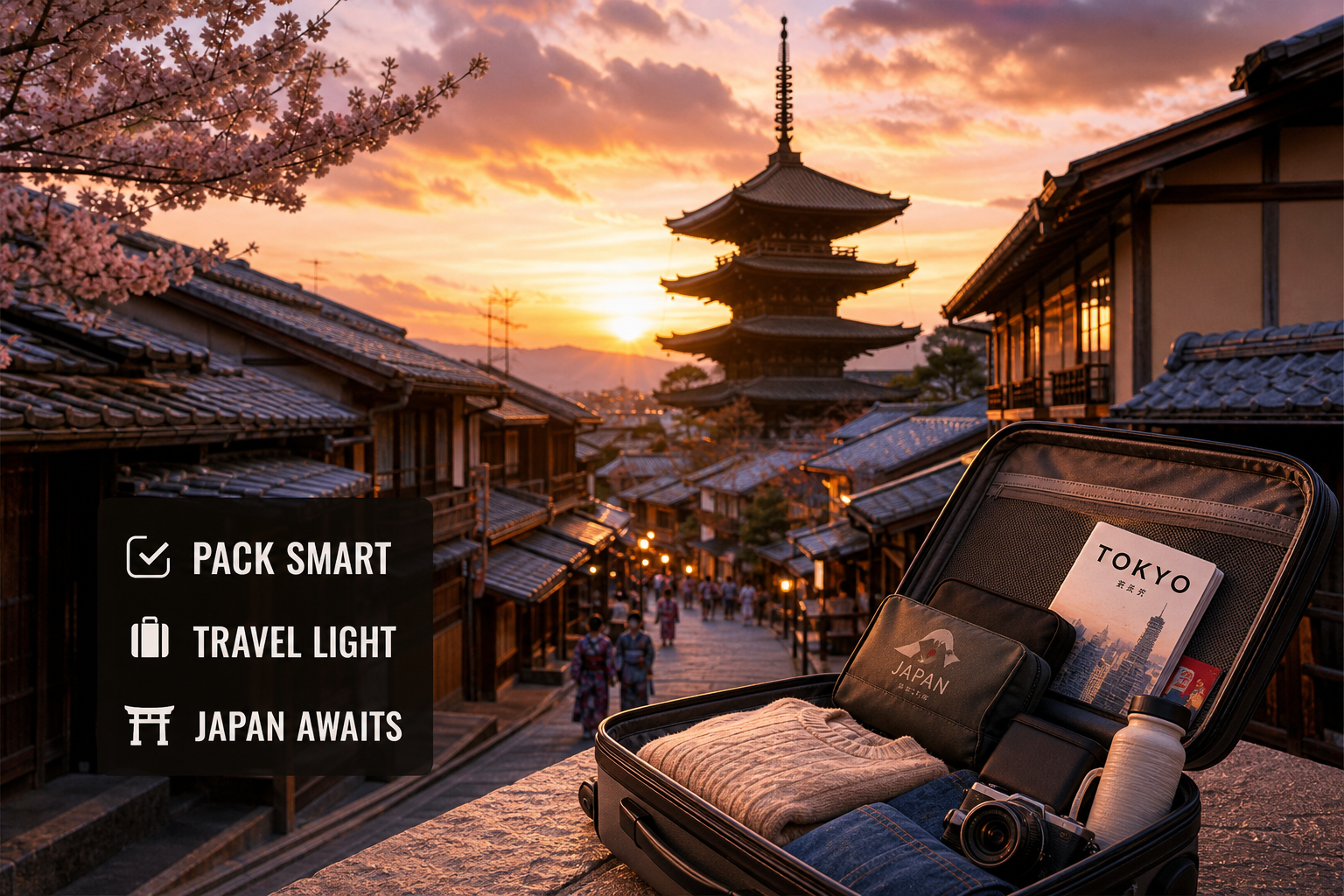 Your Essential Packing List for a Solo Trip to Japan