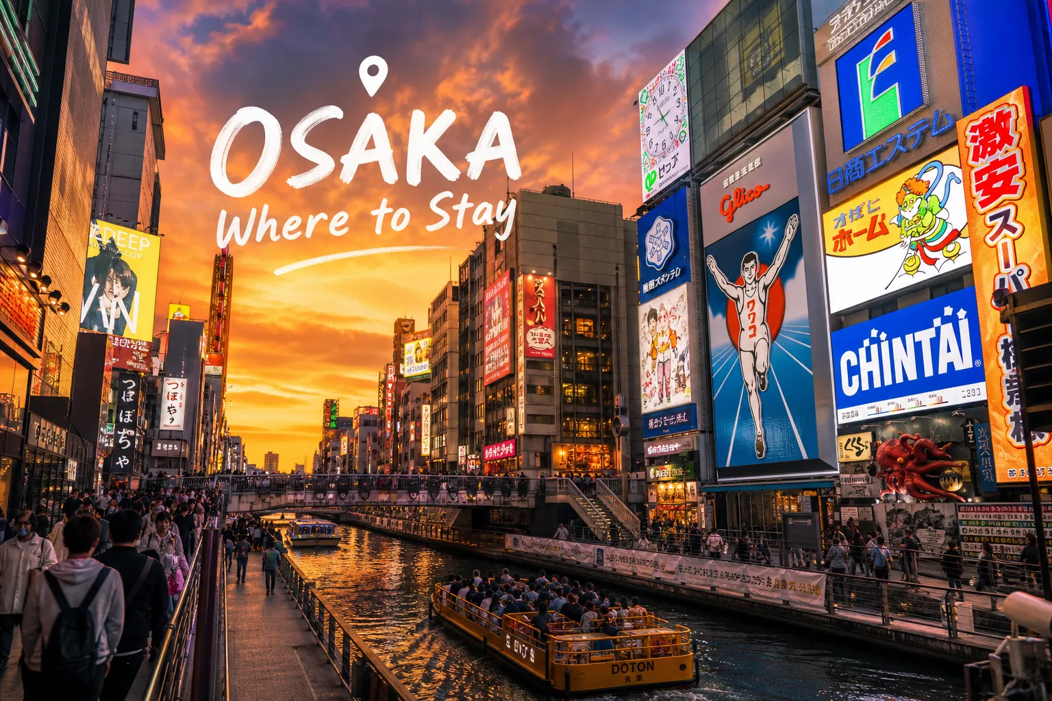 Best Areas to Stay in Osaka for First-Time Visitors