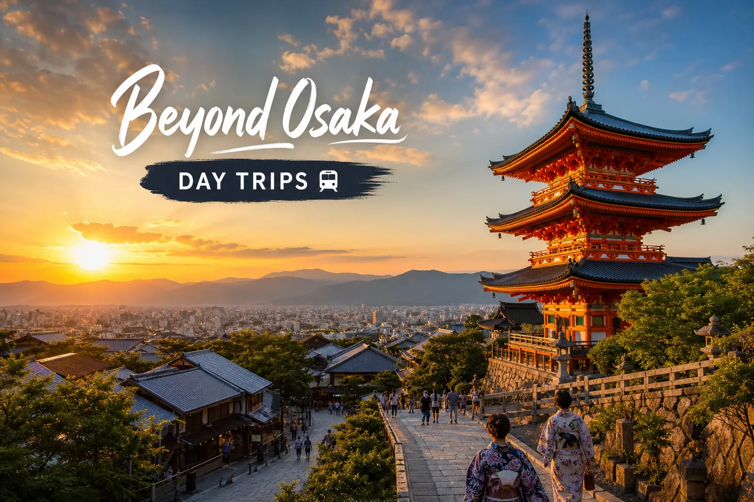 Best Day Trips from Osaka: Train Times and Top Sights